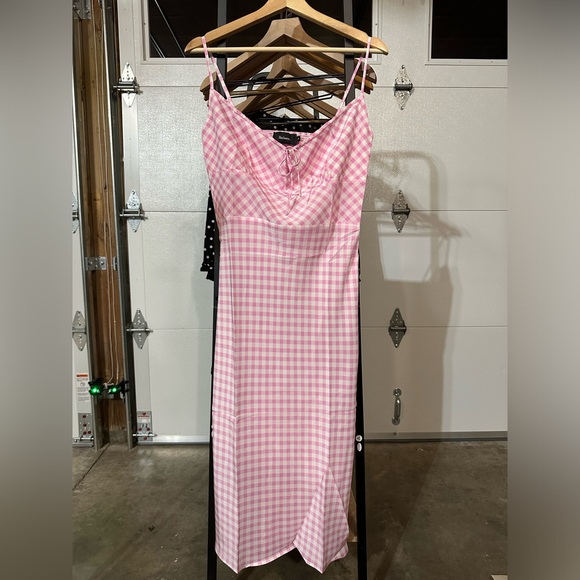 Realisation Par Dresses & Skirts - Realisation Par the Elsa  dress in Pink Gingham size M